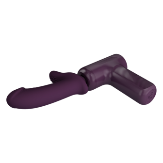 Pretty Love - DJ Scholar - Stotende Massager - Paars