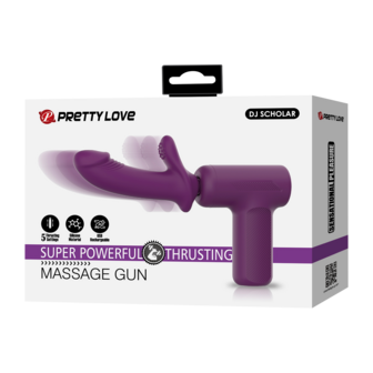 Pretty Love - DJ Scholar - Stotende Massager - Paars