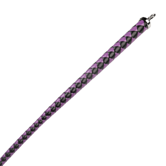 RISE - Japanse Bull Whip - 90 cm - Zwart/Paars