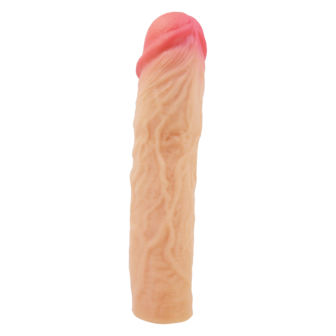 Pretty Love - Derek - Realistische Penis Sleeve - 215mm - Lichte Huidskleur