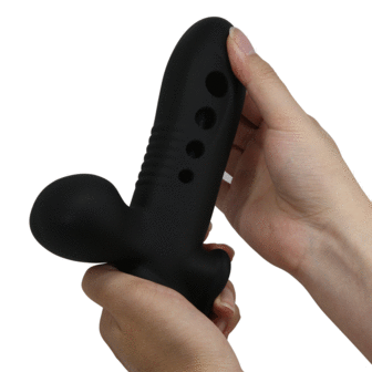 Pretty Love - Crane - Opblaasbare Penis Sleeve - Zwart