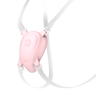 Luxus - Draagbaar Harnasje voor de Luxus Vibrator - Transparant