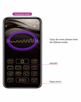 Pretty Love - Billy - G-Spot Vibrator - App Control - Paars