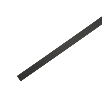 RISE - Lange Flogger met Zachte Strengen - Zwart