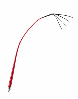 RISE - Japanse Bull Whip - 120 cm - Rood