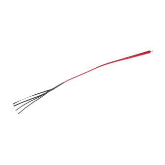 RISE - Japanse Bull Whip - 120 cm - Rood