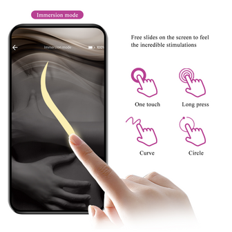 Pretty Love - Klay - Stotende Vibrator - App Control - Paars