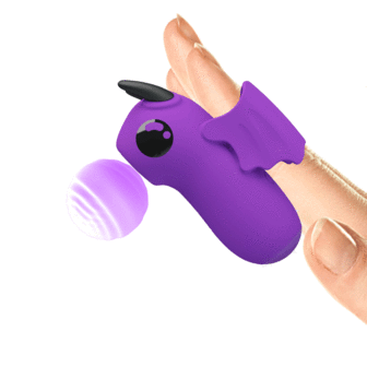 Pretty Love - Mini Fun Toys - Magic Devil - Vinger Vibrator - Paars
