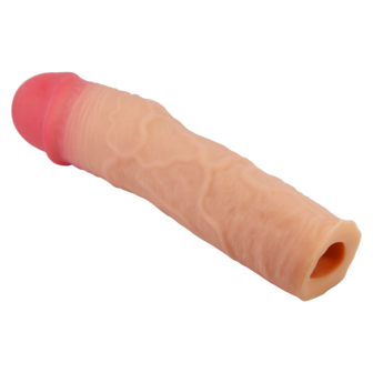 Pretty Love - Stevenson - Realistische Penis Sleeve - 205mm - Lichte Huidskleur