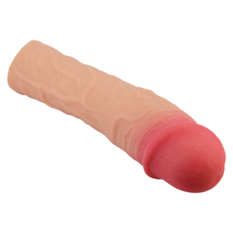 Pretty Love - Stevenson - Realistische Penis Sleeve - 205mm - Lichte Huidskleur
