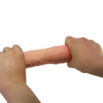 Pretty Love - Stevenson - Realistische Penis Sleeve - 205mm - Lichte Huidskleur