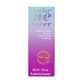 Love to Love - Make Me Shiver - Stimulerende Gel voor Mannen - 30 ml