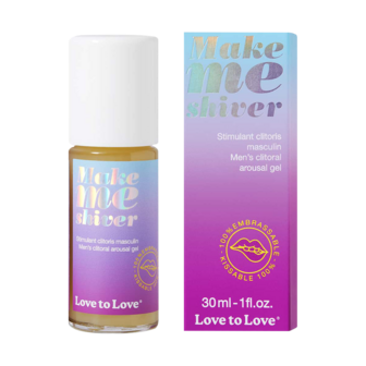 Love to Love - Make Me Shiver - Stimulerende Gel voor Mannen - 30 ml