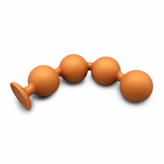 Kiotos - Sport Balls - 4 Grote Anaal Ballen - Siliconen - Diameter 88 mm