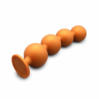 Kiotos - Sport Balls - 4 Grote Anaal Ballen - Siliconen - Diameter 88 mm