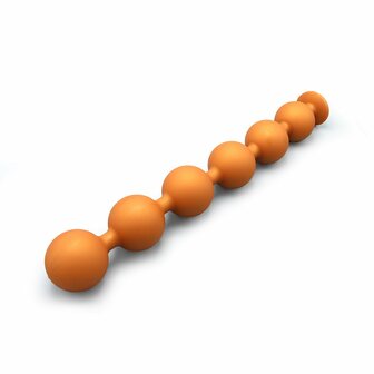 Kiotos - Sport Balls - 6 Grote Anaal Ballen - Siliconen - Diameter 70 mm