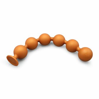 Kiotos - Sport Balls - 6 Grote Anaal Ballen - Siliconen - Diameter 70 mm