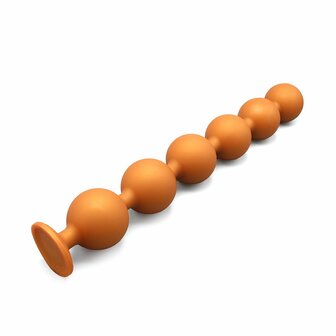 Kiotos - Sport Balls - 6 Grote Anaal Ballen - Siliconen - Diameter 70 mm