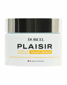 Dorcel - Plaisir - Tahiti Mono&iuml; (Gardenia) - Massagecr&egrave;me - 150 ml