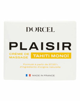 Dorcel - Plaisir - Tahiti Mono&iuml; (Gardenia) - Massagecr&egrave;me - 150 ml