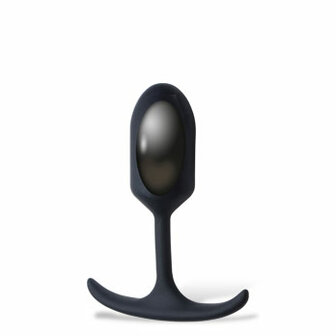 Heavy Hitters - Siliconen Buttplug met Metalen Gewicht - Maat S