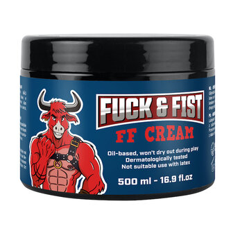 Fuck&amp;Fist Cream - Romig Fisting Glijmiddel op Oliebasis - 500 ml