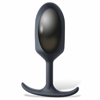 Heavy Hitters - Siliconen Buttplug met Metalen Gewicht - Maat XL