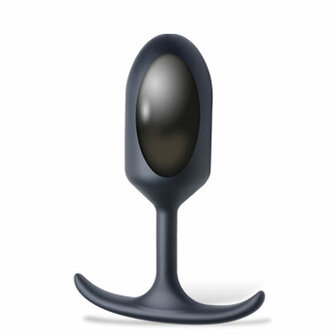 Heavy Hitters - Siliconen Buttplug met Metalen Gewicht - Maat L