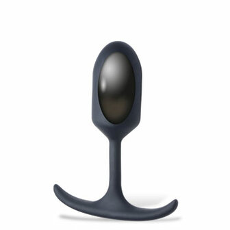 Heavy Hitters - Siliconen Buttplug met Metalen Gewicht - Maat M