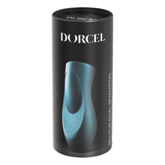 Dorcel - Sili-Cup - Dual Sensation Masturbator - Siliconen - Blauw Metallic