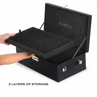 Dorcel - Le Coffret Prestige Edition - Sex Toys Opbergdoos - Zwart