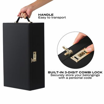 Dorcel - Le Coffret Prestige Edition - Sex Toys Opbergdoos - Zwart
