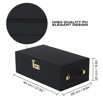 Dorcel - Le Coffret Prestige Edition - Sex Toys Opbergdoos - Zwart