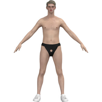Rubber Shock Neo AIR - Open Neopreen Jockstrap - Maat XL
