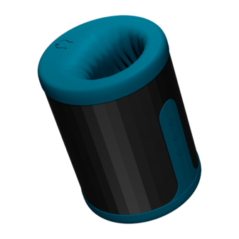 LELO - F2S Master Blaster- Stamina Trainer &amp; Stroker - App Control - Blauwgroen