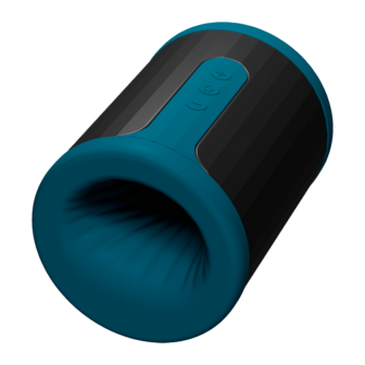 LELO - F2S Master Blaster- Stamina Trainer &amp; Stroker - App Control - Blauwgroen