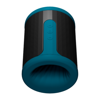 LELO - F2S Master Blaster- Stamina Trainer &amp; Stroker - App Control - Blauwgroen
