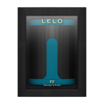 LELO - F2S Master Blaster- Stamina Trainer &amp; Stroker - App Control - Blauwgroen