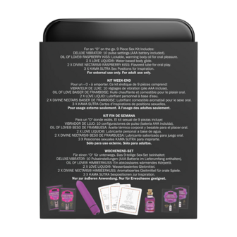Kamasutra -  Weekender Kit - Raspberry Kiss