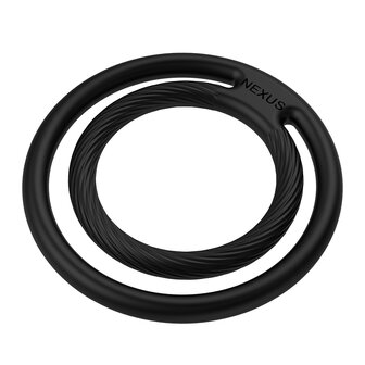 Nexus - Enduro - Dubbele Rekbare Cockring en Ballenring