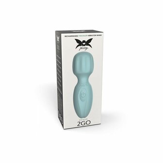 Pixey 2GO - Mini Wand Vibrator - Ocean
