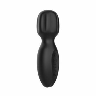 Pixey 2GO - Mini Wand Vibrator - Zwart