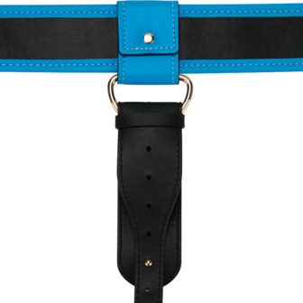 LoveToy - Ingen - Holle Strap-on met Siliconen Staaf &ndash; 25 cm - Lichte Huidskleur - Maat XS/S/M