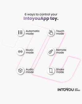 IY - Couty - Koppelvibrator met 360&deg; Oscillatie en App-bediening &ndash; Roze