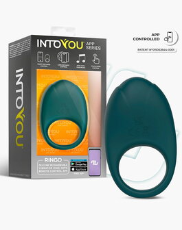 IY - Ringo - Vibrerende Cockring - App-bediening - Groen