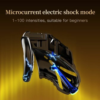 Sevanda - Electric Shock Peniskooi - Handmatig Slot