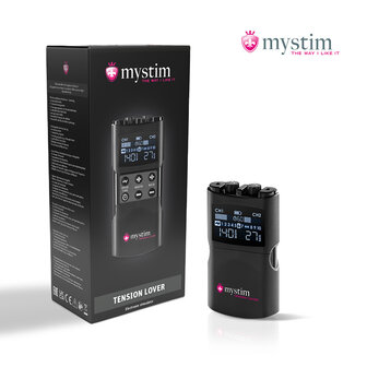 Mystim Tension Lover 2 &ndash; Elektrosex Powerbox met 2 kanalen en 7 programma&rsquo;s