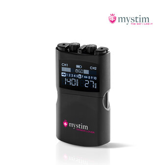Mystim Tension Lover 2 &ndash; Elektrosex Powerbox met 2 kanalen en 7 programma&rsquo;s