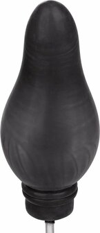 Colt Hefty Probe &ndash; Opblaasbare Buttplug &ndash; Zwart &ndash; &Oslash; 45 mm