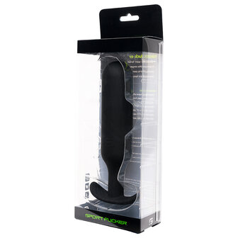 Sport Fucker - Next Level Trainer Plug - Buttplug - Siliconen - Zwart - Regular